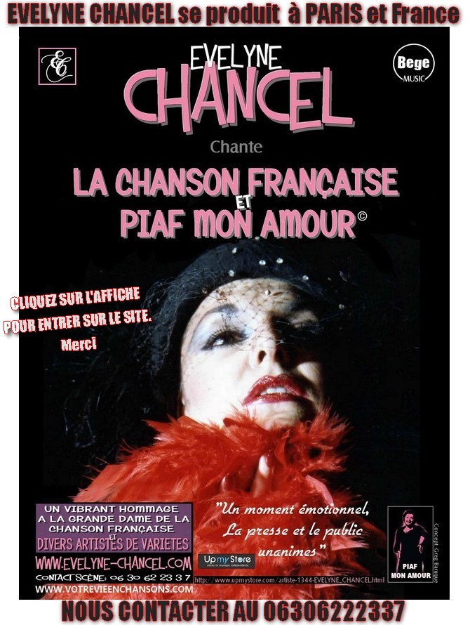 Evelyne chancel chante Edith Piaf